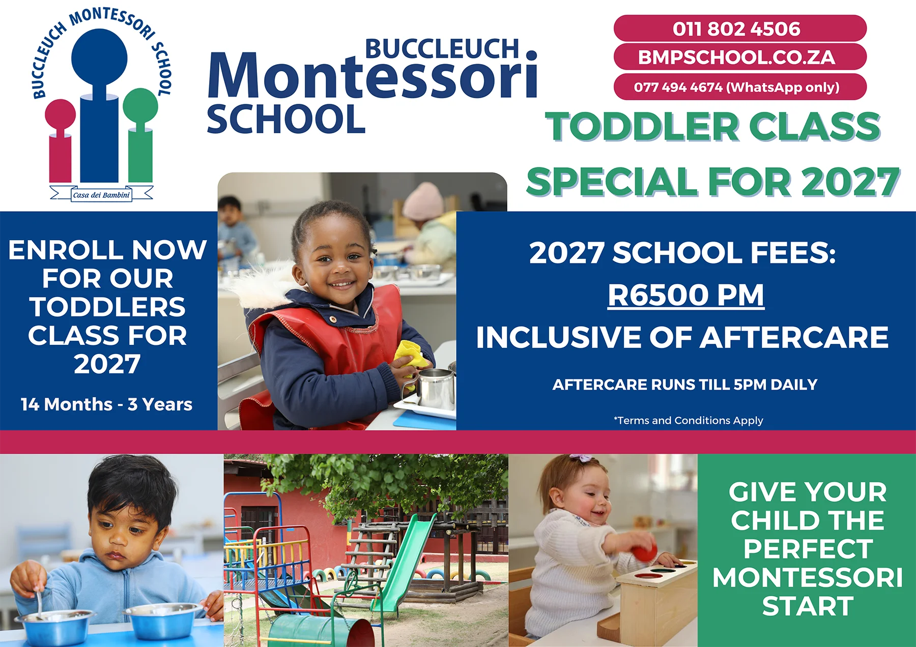 Buccleuch Montessori Toddler Special 2027